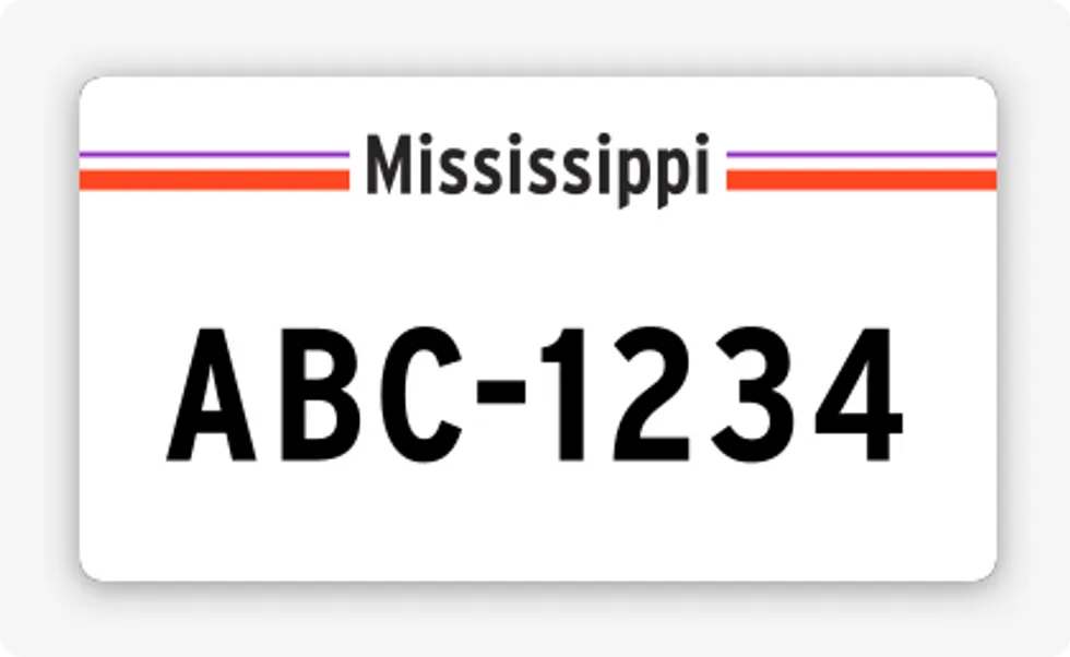 license plate lookup Mississippi